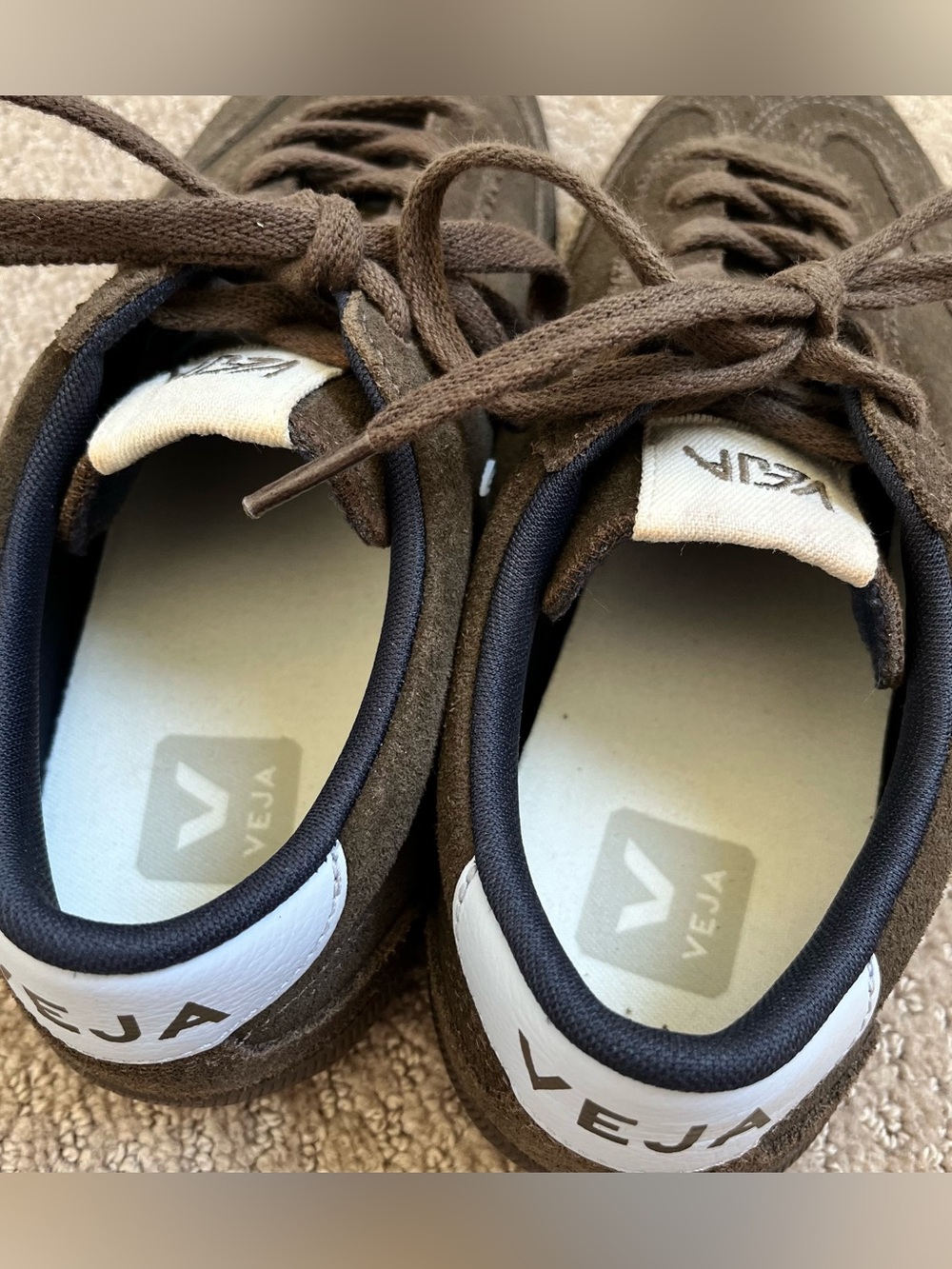 Veja Volley O.T. Sneakers Brown Suede - Picture 8 of 11